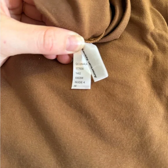 American Apparel Tan Jumpsuit NWOT - Picture 3 of 3